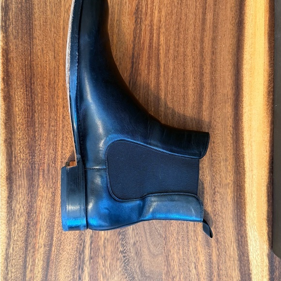 Beckett Siminon - Black Leather Bolton Chelsea Boots - US Mens 11 - Picture 9 of 14